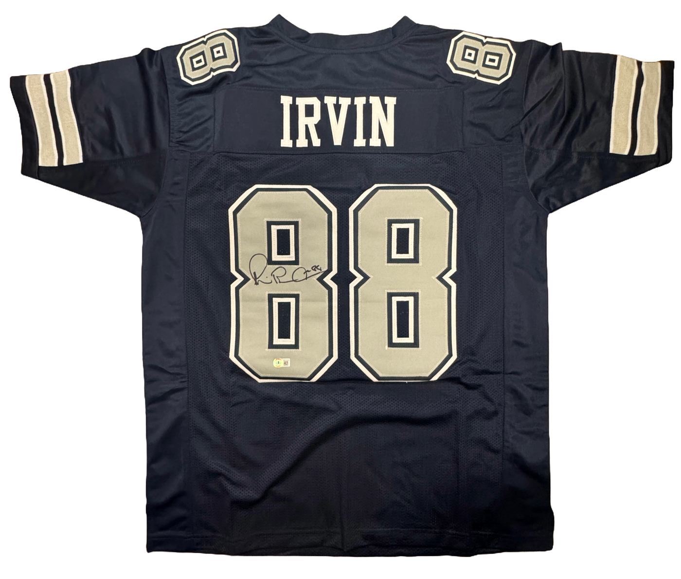 Michael Irvin signed Dallas Cowboys Custom Jersey Autographed BAS COA