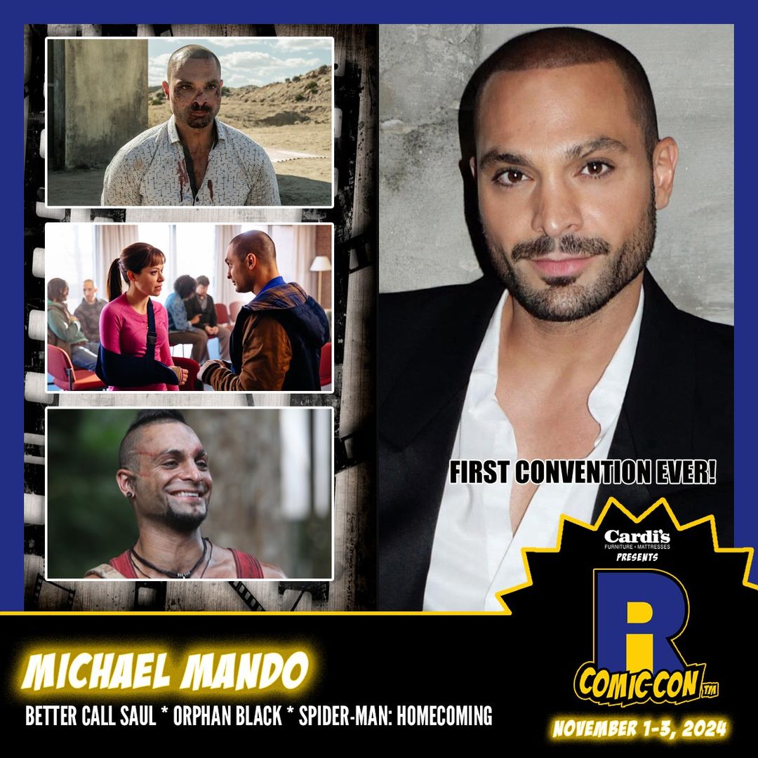 Michael Mando Official Autograph Mail-In Service - Rhode Island Comic Con 2024