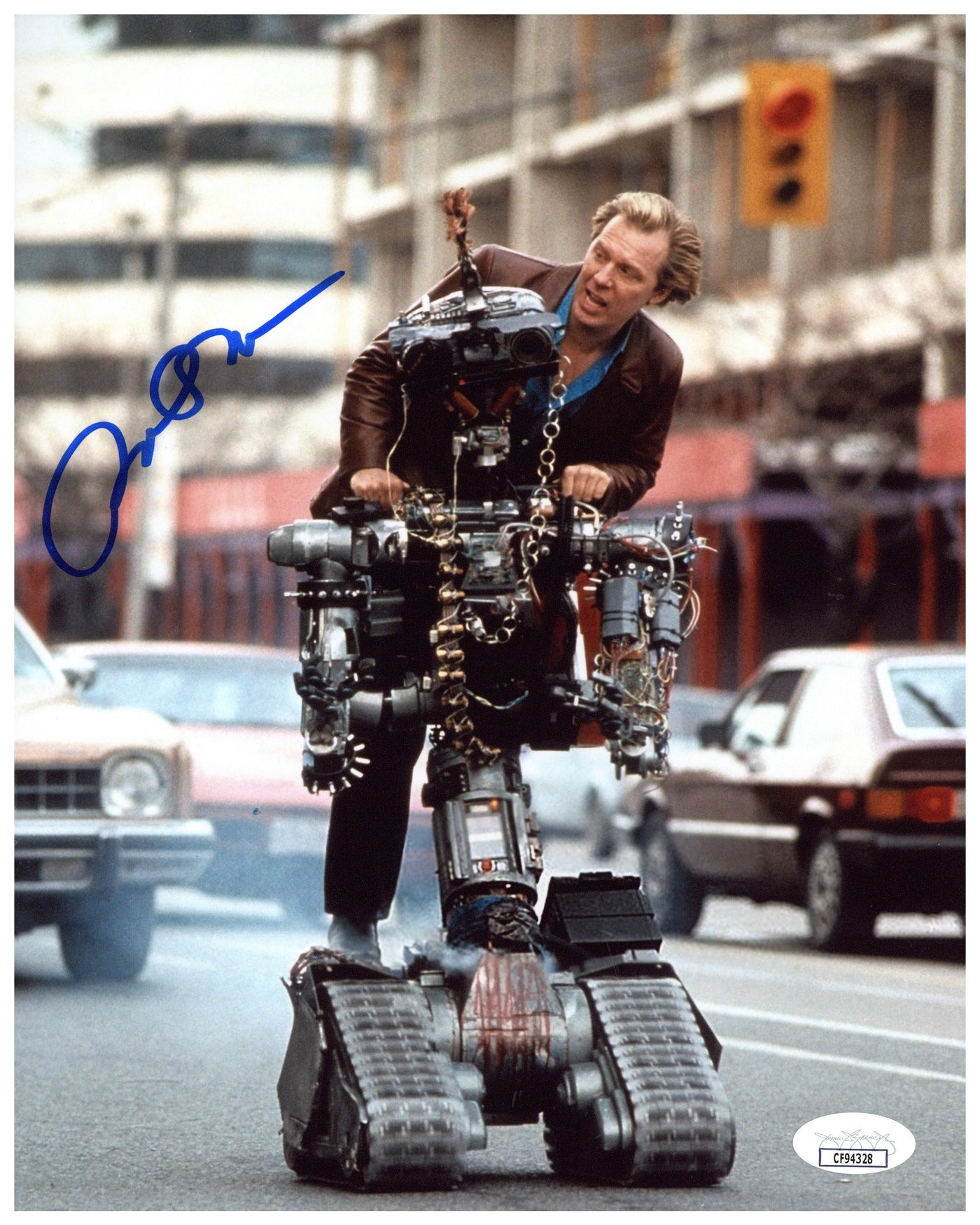 Michael Mckean Signed 8x10 Photo Short Circuit 2 Autographed JSA COA 2