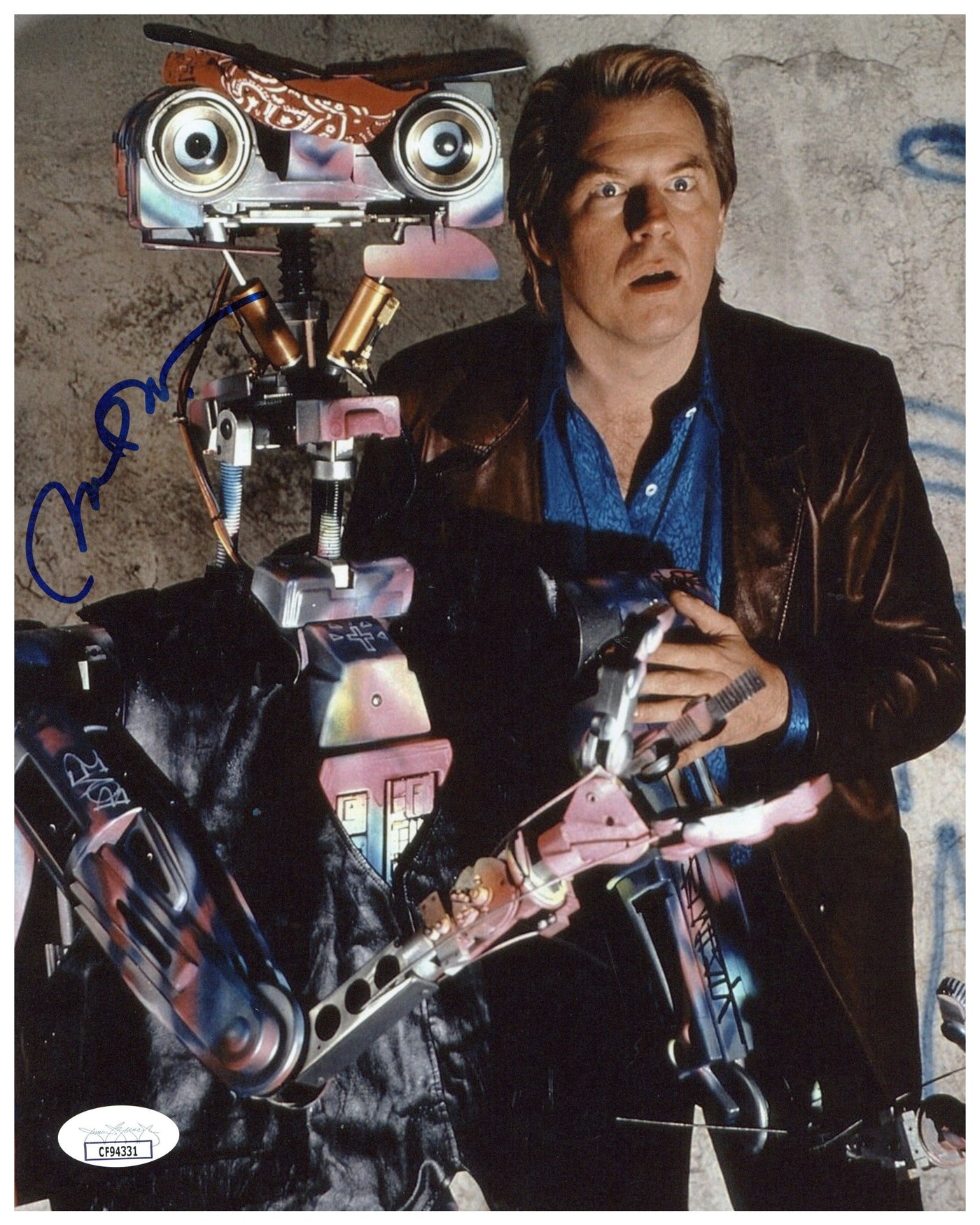 Michael Mckean Signed 8x10 Photo Short Circuit 2 Autographed JSA COA
