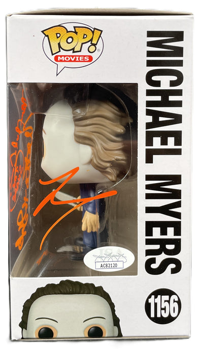 Michael Myers Multi Signed Funko Pop Halloween James Jude Nick Castle Tyler JSA