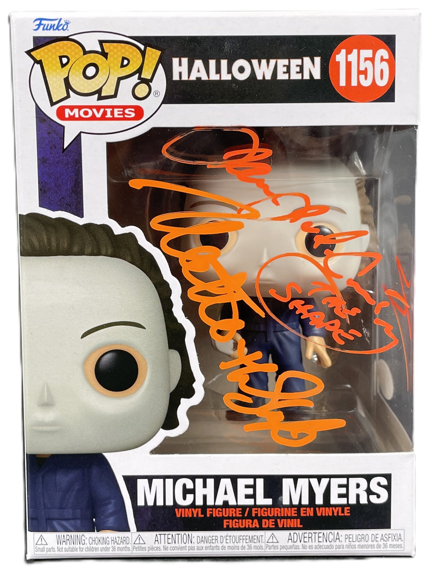 Michael Myers Multi Signed Funko Pop Halloween James Jude Nick Castle Tyler JSA