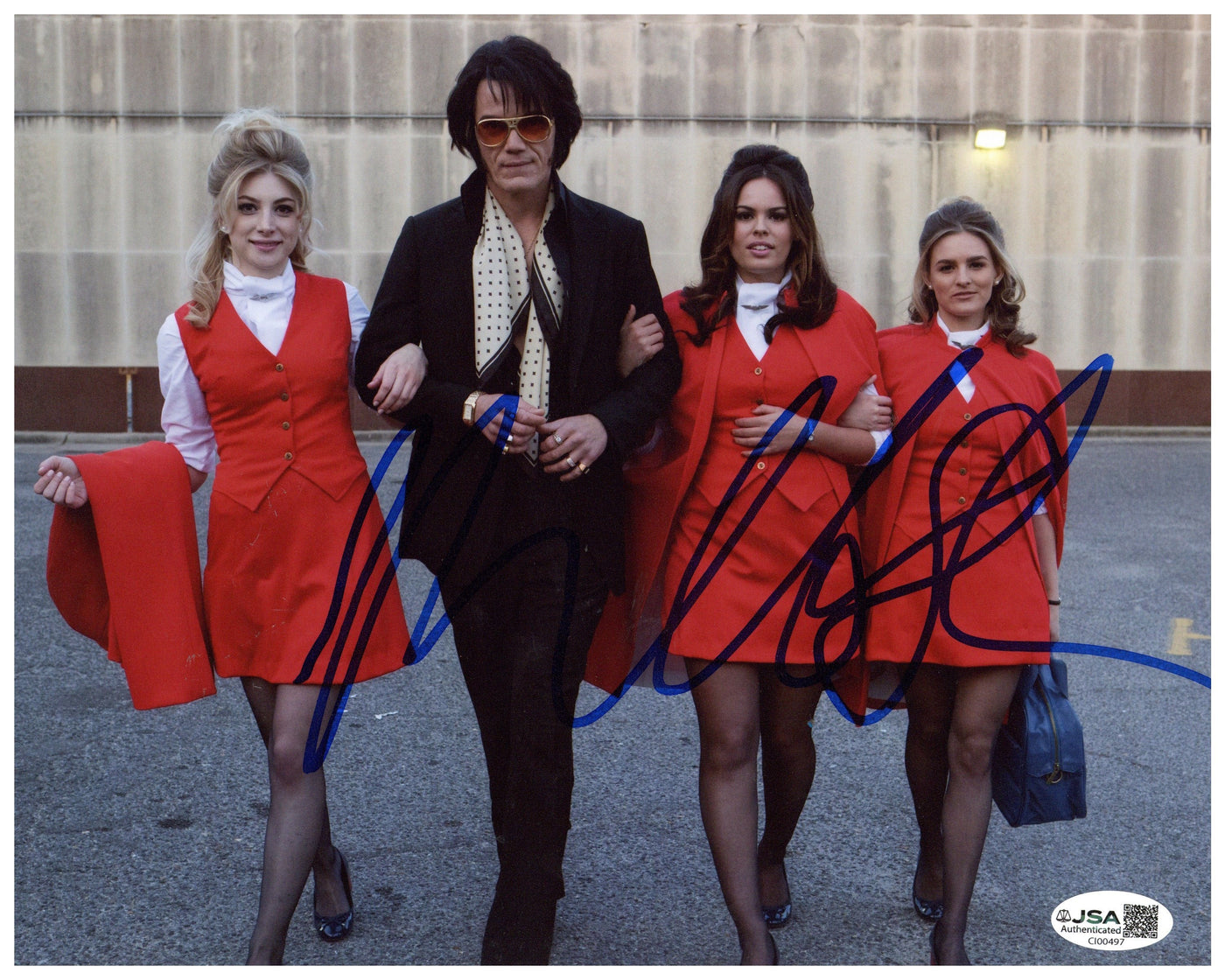 Michael Shannon Signed 8x10 Photo Elvis & Nixon Autographed JSA COA