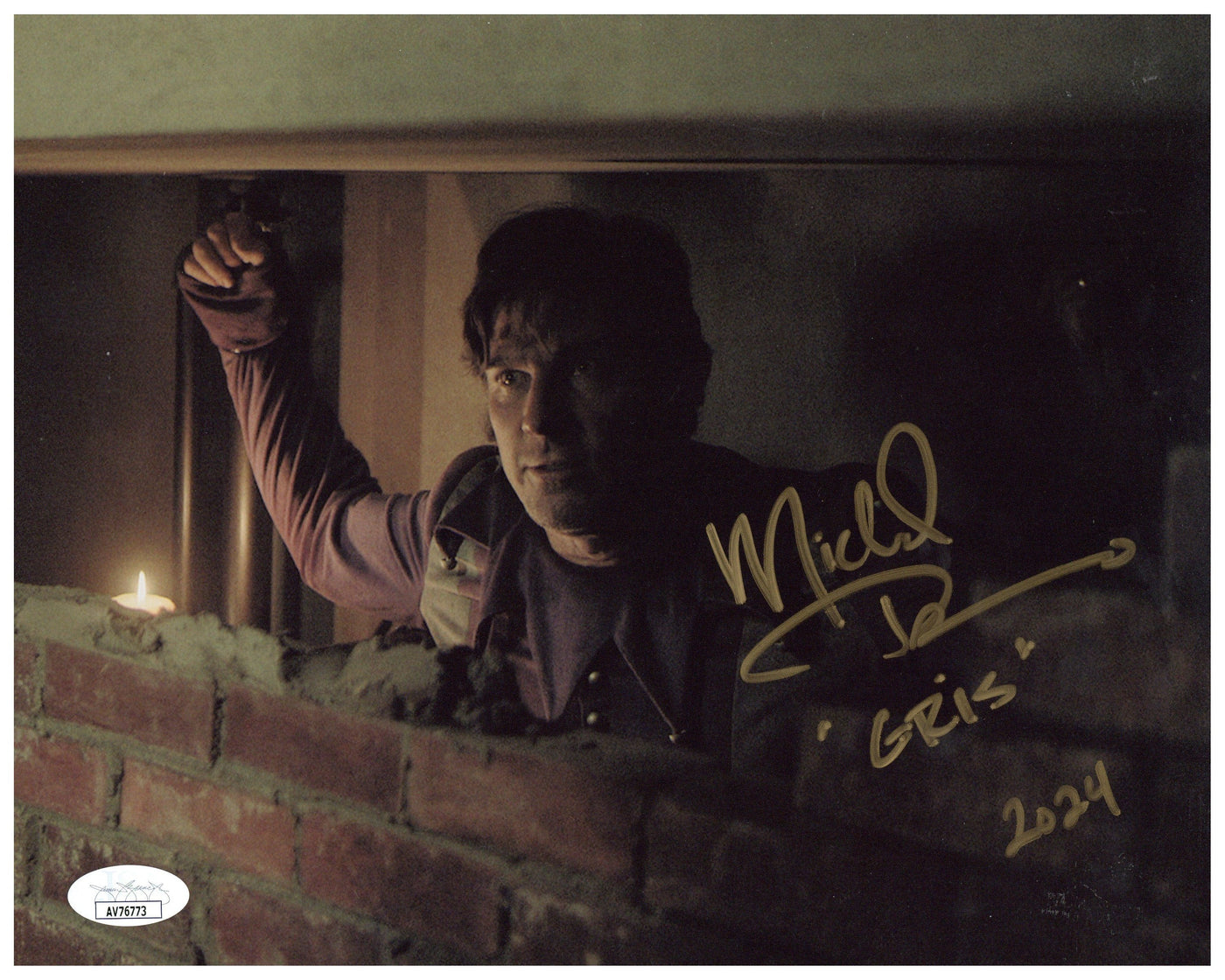 Michael Trucco Signed 8x10 Photo The Fall of the House of User Autographed JSA COA