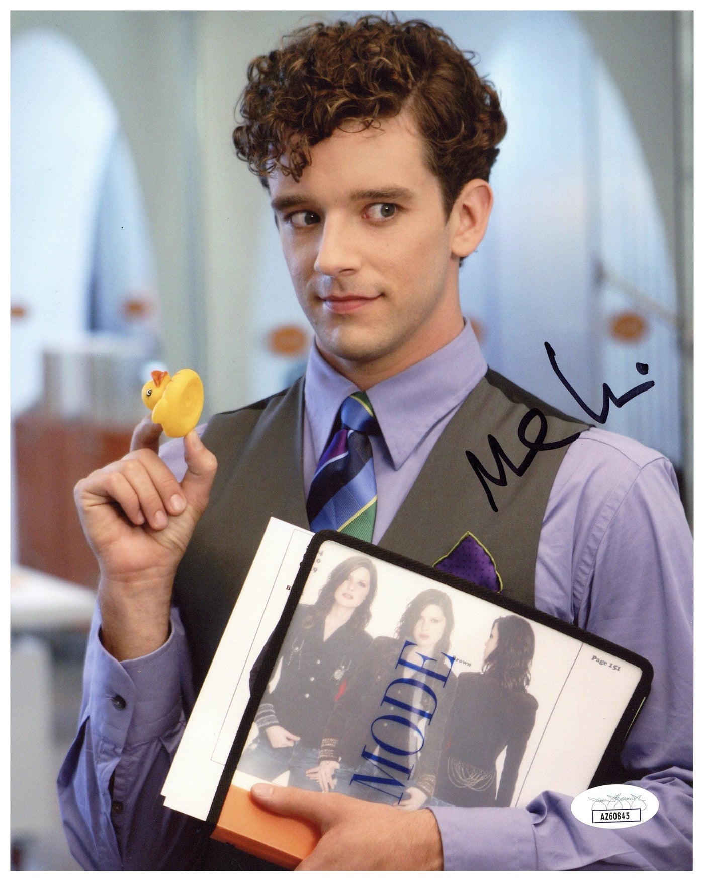 Michael Urie Signed 8x10 Photo Ugly Betty Autographed JSA COA #2