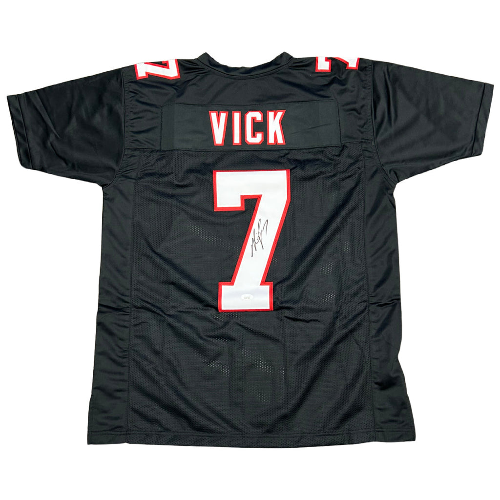 Michael Vick Signed Atlanta Falcons Jersey (JSA COA) 4xPro Bowl
