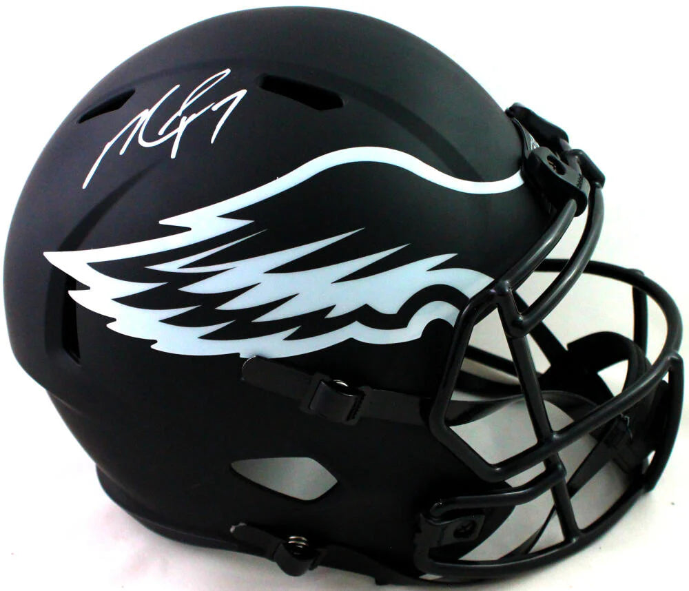 Michael Vick Signed Philadelphia Eagles F/S Eclipse Speed Helmet Autographed JSA COA