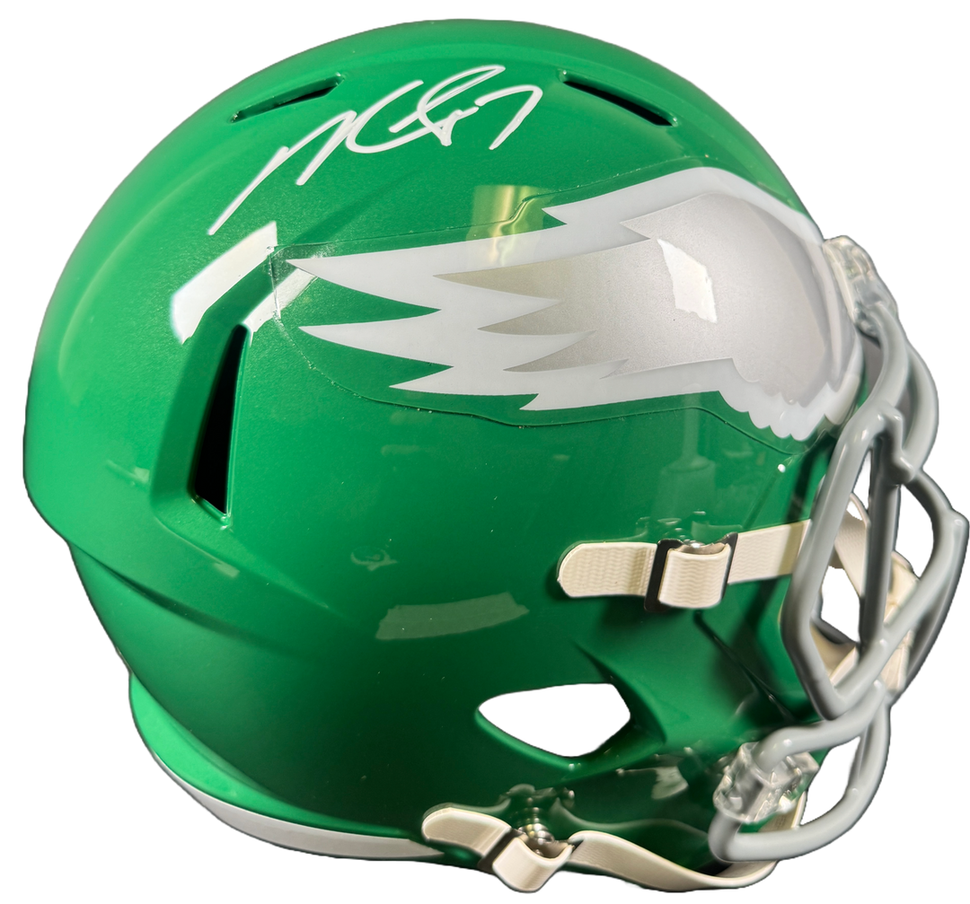 Michael Vick Signed Philadelphia Eagles F/S Speed Helmet Autographed BAS COA