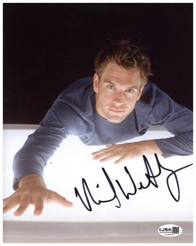 Michael Weatherly Signed 8x10 Photo NCIS Autographed JSA COA