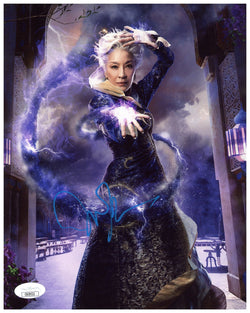 Image of Michelle Yeoh Signed 8x10 Photo Wicked Autographed JSA COA