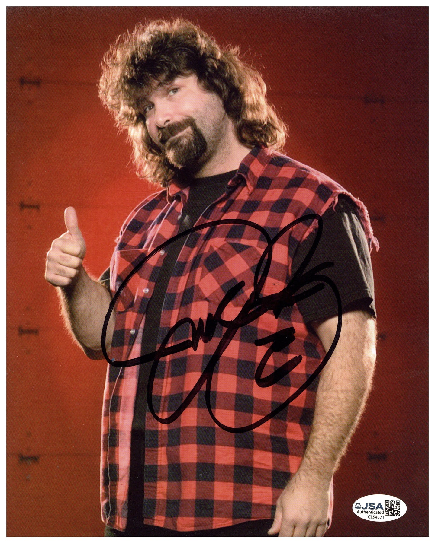 Mick Foley Autographed 8x10 Photo Signed WWF WWE HOF JSA COA – Zobie ...