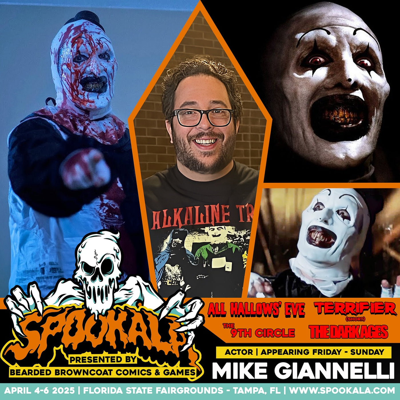 Mike Giannelli Official Autograph Mail-In Service - Spookala 2025