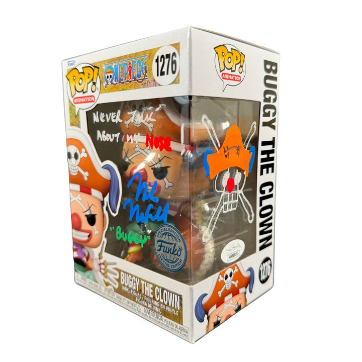 Mike McFarland Signed Funko POP One Piece Buggy the Clown