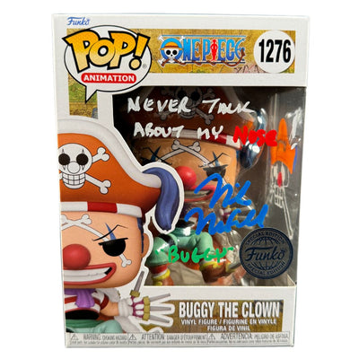Mike McFarland Signed Funko POP One Piece Buggy the Clown Autographed JSA COA