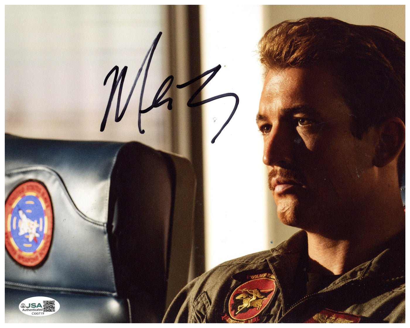 Miles Teller Signed 8x10 Photo Top Gun Autographed JSA COA