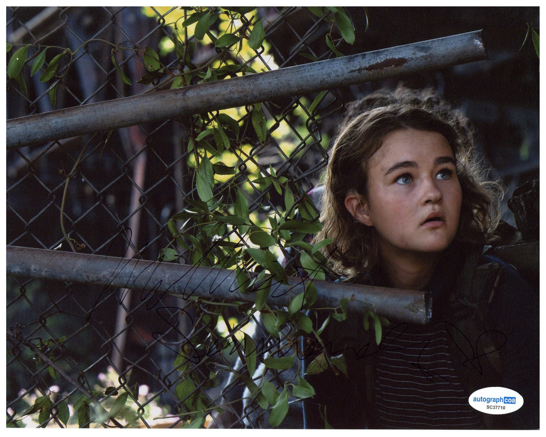 Millicent Simmonds Signed 8x10 Photo A Quiet Place Autographed