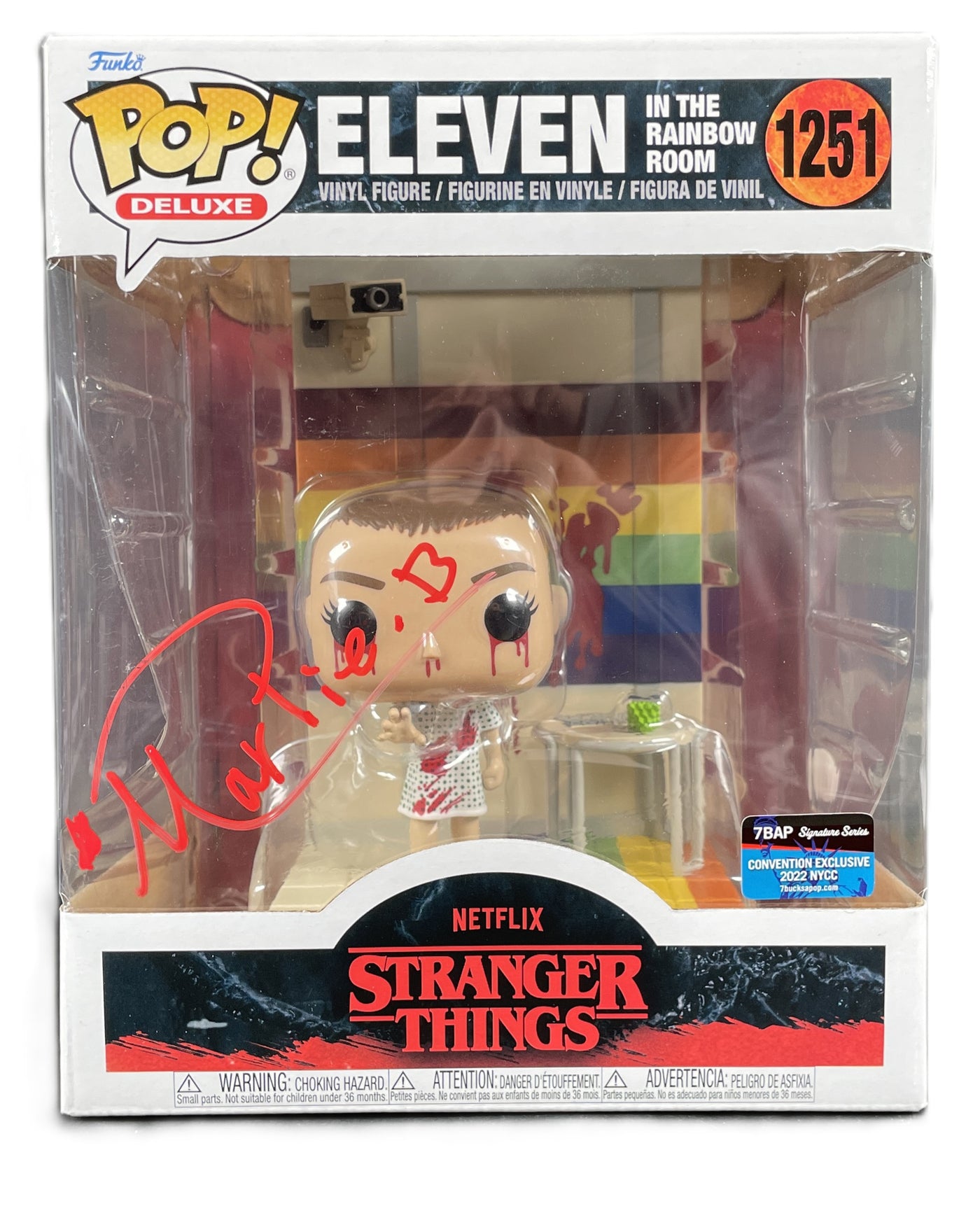 Millie Bobby Brown Signed Funko POP Stranger Things Eleven #1251 JSA COA