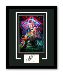 Image of Millie Bobby Brown Signed Stranger Things 11x14 Framed Authentic Autographed JSA 6
