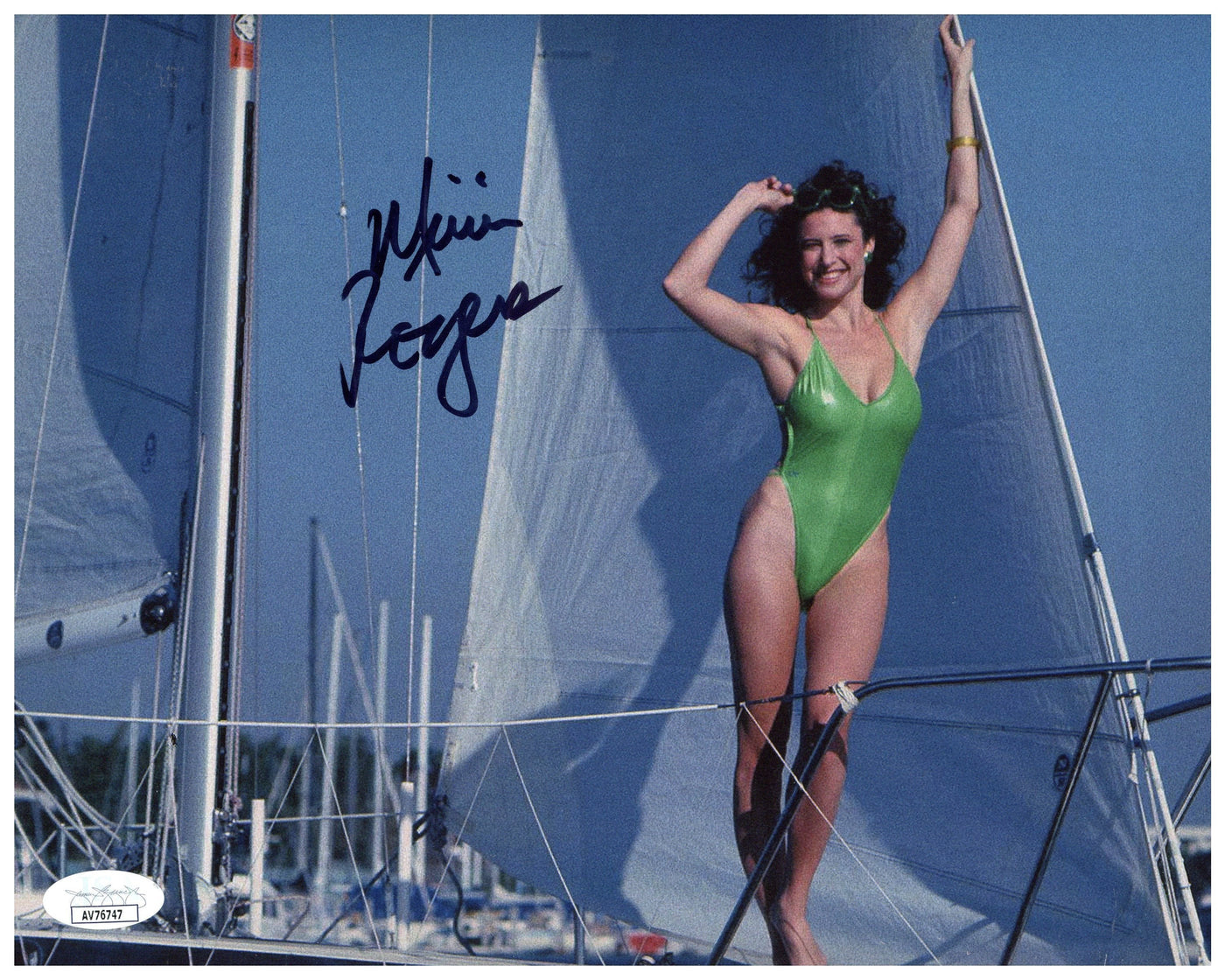 Mimi Rogers Signed 8x10 Photo Lost in Space Autographed JSA COA