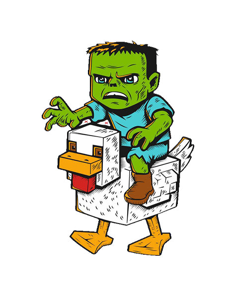 Minecraft "Chicken Mockey" Enamel Pin - Limited Release