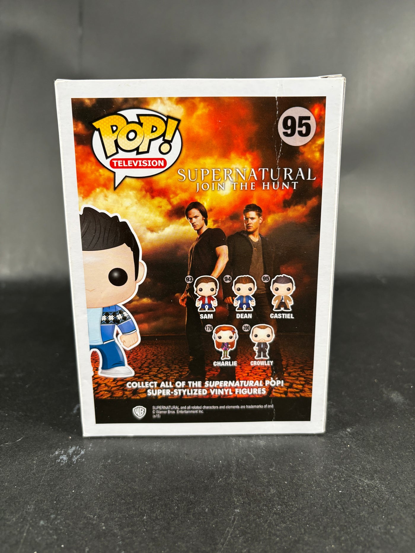 Misha Collins Signed Funko Pop SuperNatural Castiel #95 Supernatural JSA COA