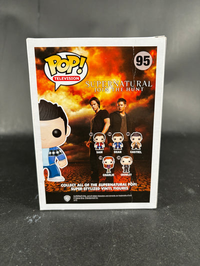 Misha Collins Signed Funko Pop SuperNatural Castiel #95 Supernatural JSA COA