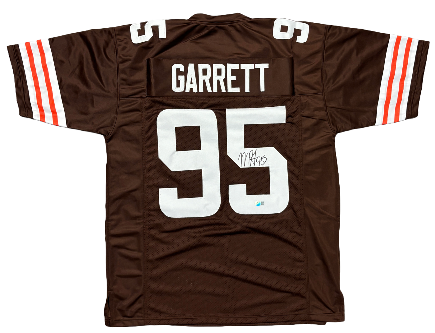 Myles Garrett Signed Cleveland Browns Pro Style Jersey BAS COA