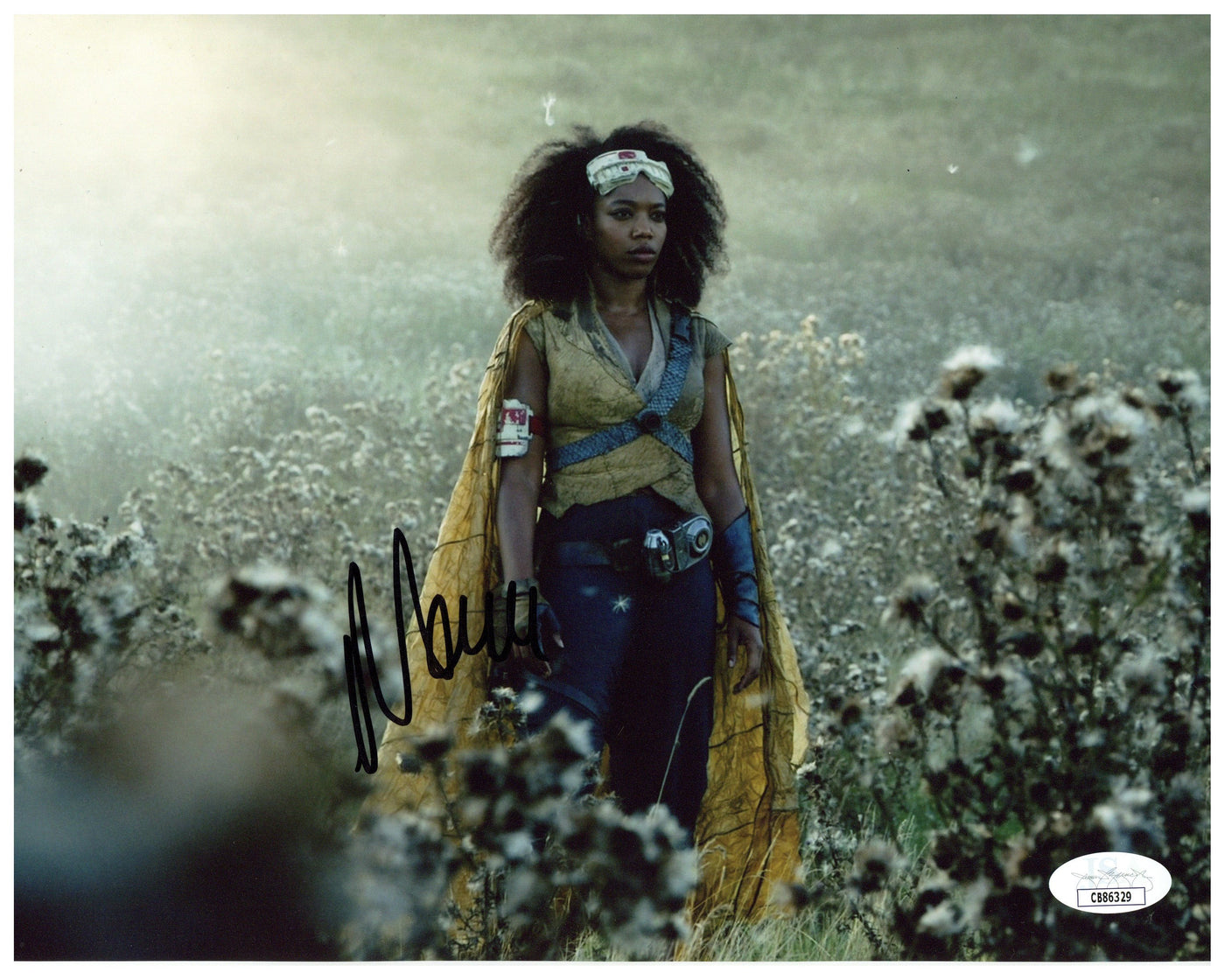 Naomi Ackie Signed 8x10 Photo Star Wars Autographed JSA COA 3