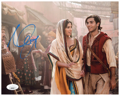 Naomi Scott Signed 8x10 Photo ALADDIN Jasmine Autograph JSA COA #2