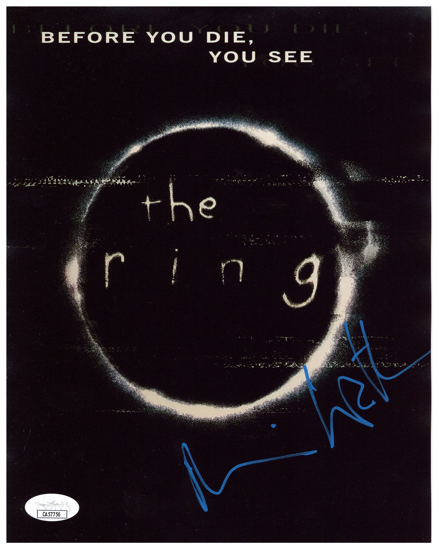 Naomi Watts Signed 8x10 Photo The Ring Autographed JSA COA