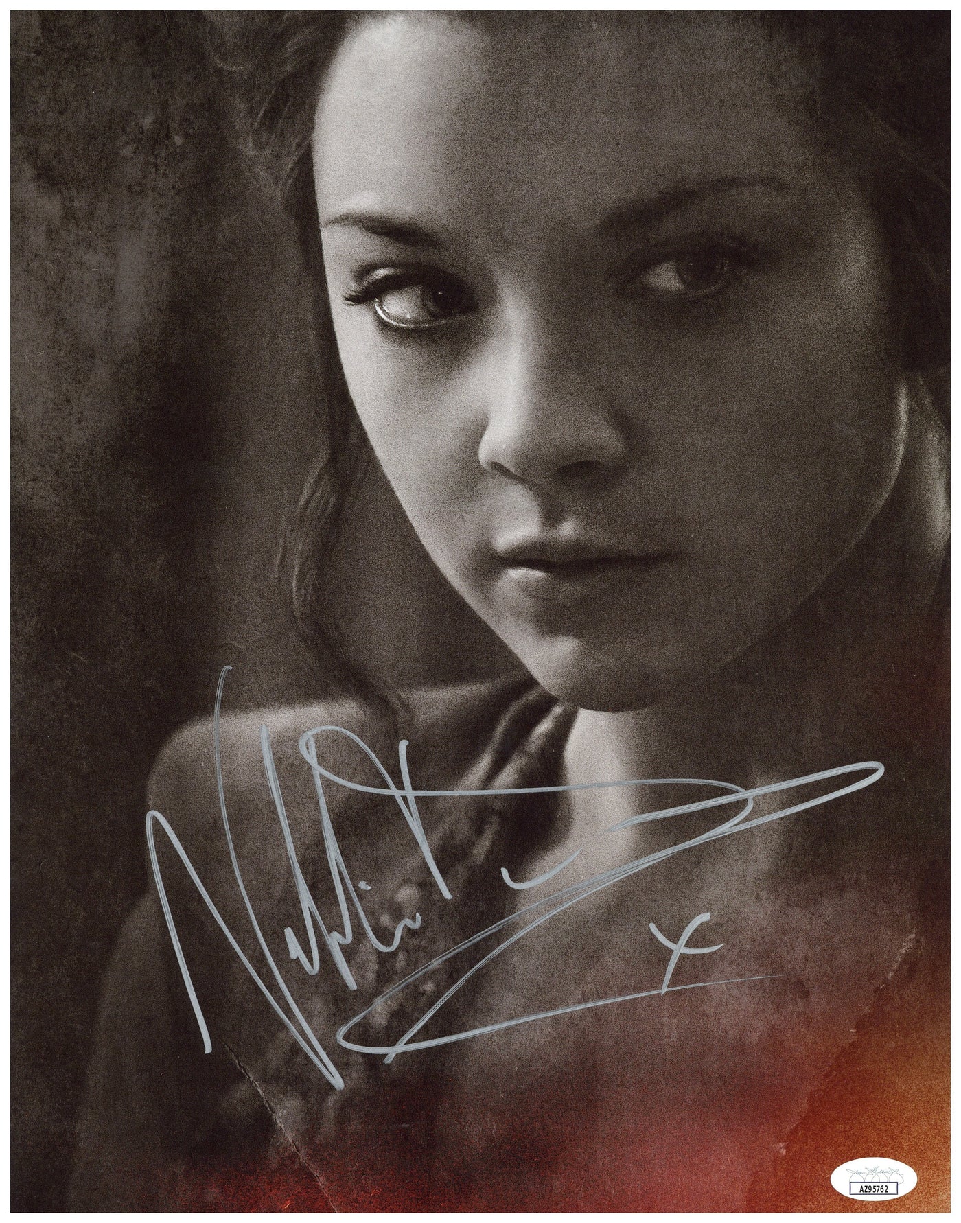 Natalie Dormer Signed 11x14 Photo Game of Thrones Margaery Tyrell Autographed JSA