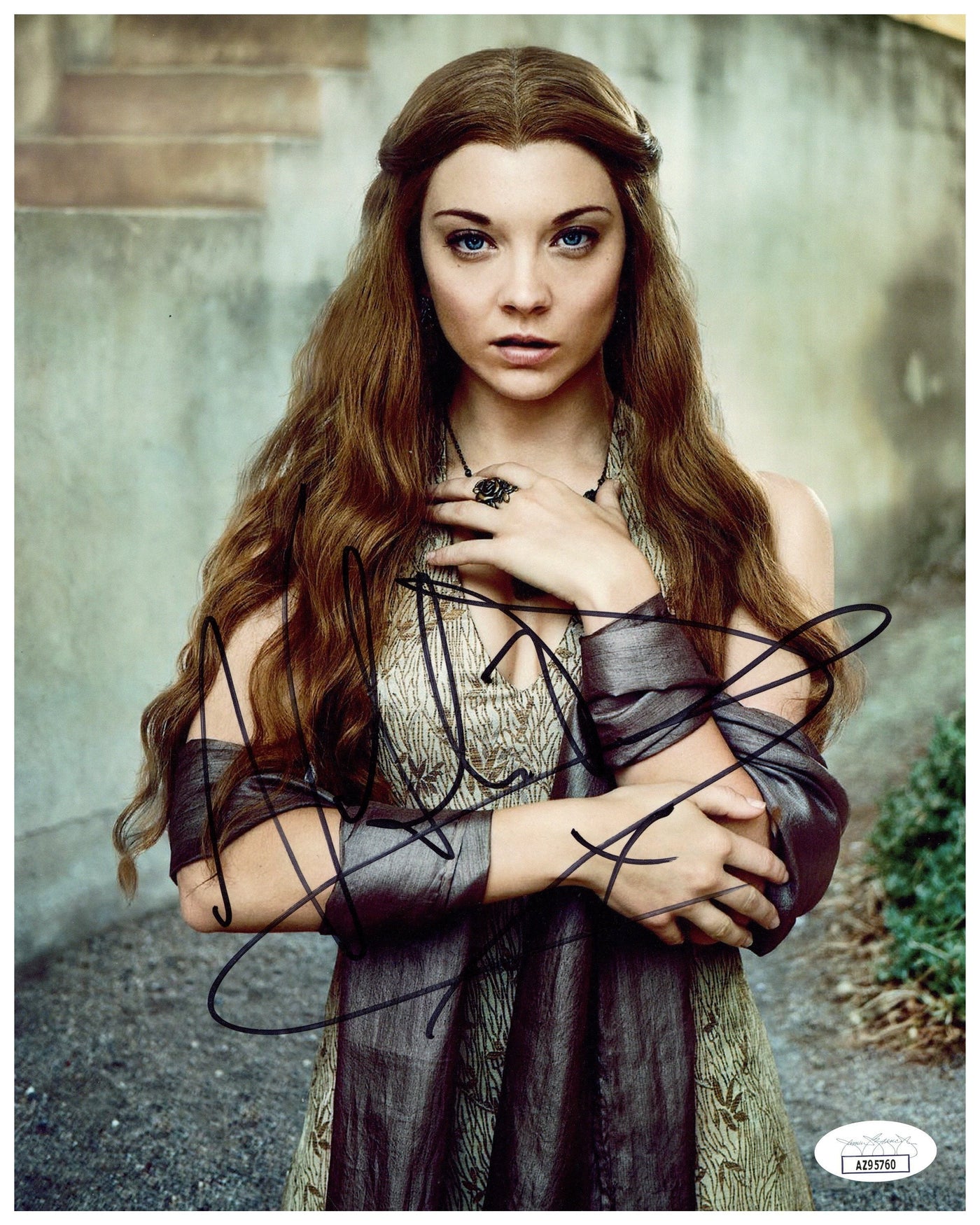 Natalie Dormer Signed 8x10 Photo Game of Thrones Margaery Tyrell Autographed JSA