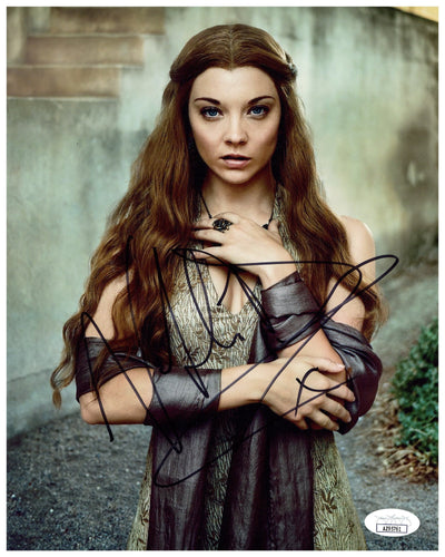 Natalie Dormer Signed 8x10 Photo Game of Thrones Margaery Tyrell Autographed JSA