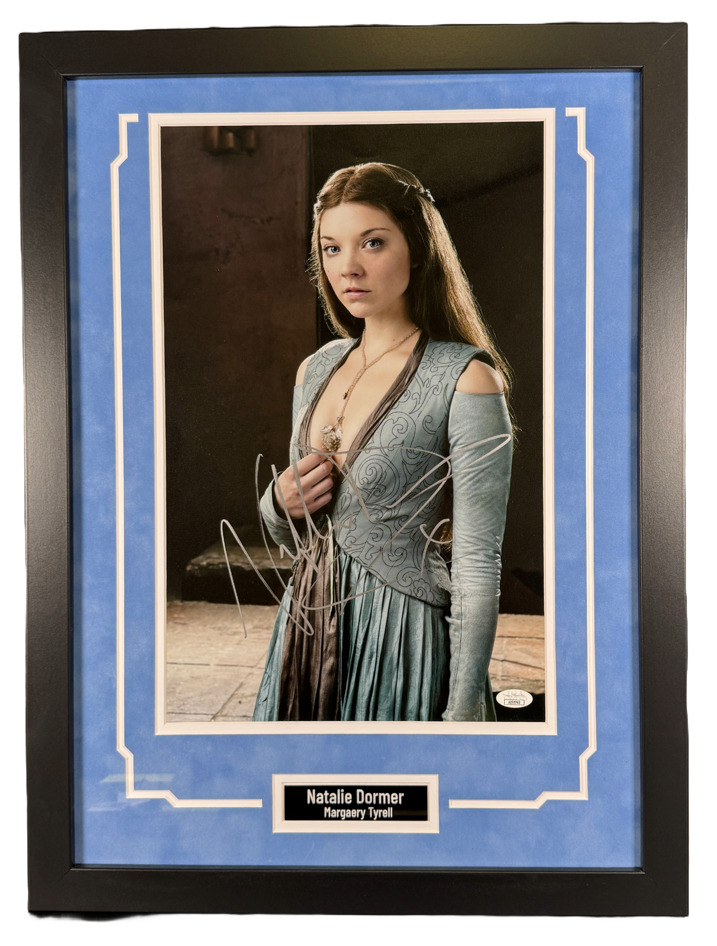 Natalie Dormer Signed Custom Framed 11x17 Game of Thrones Margaery Tyrell JSA