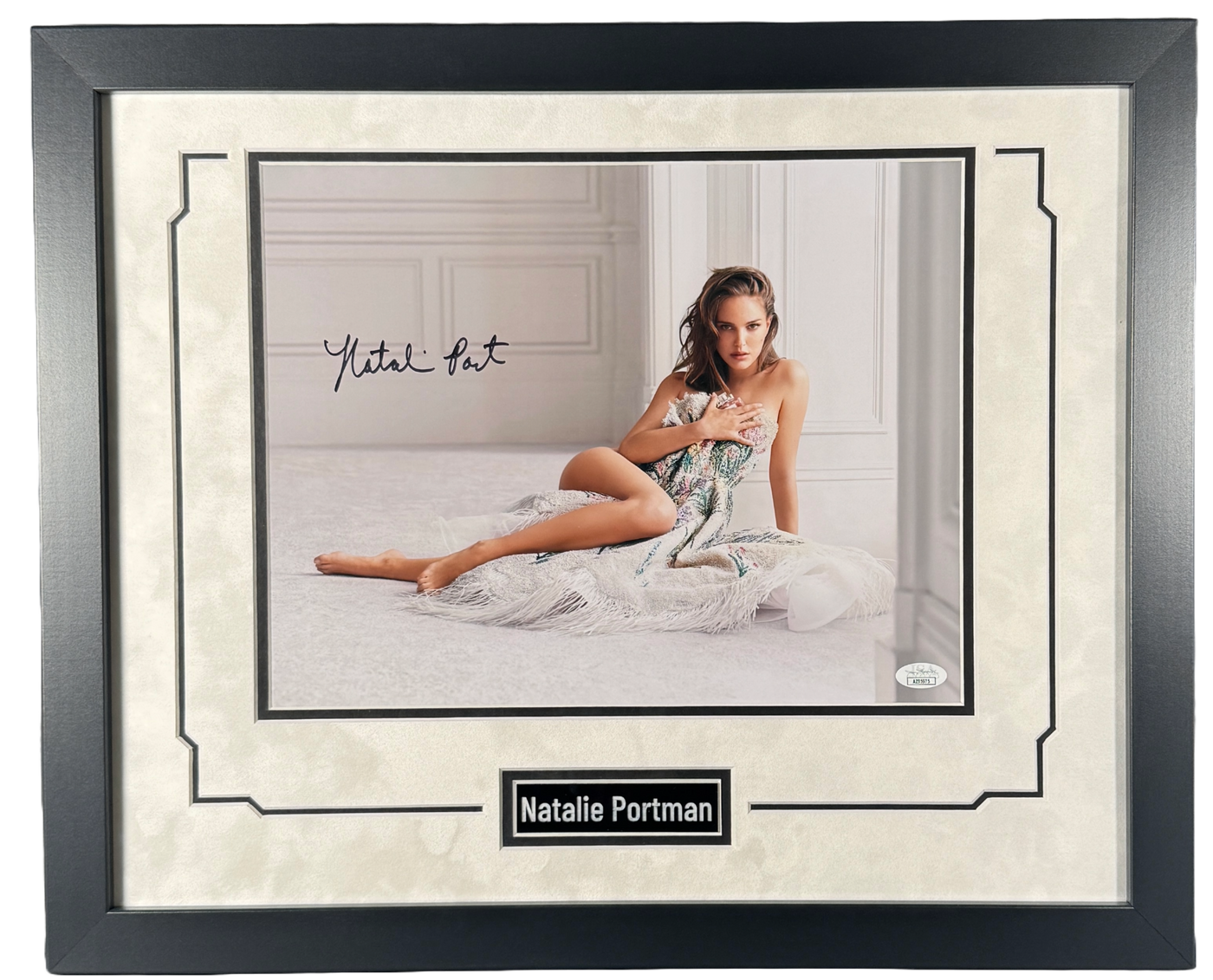 Natalie Portman Signed Custom Framed Star Wars 11x14 Photo JSA COA