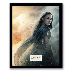 Image of Natalie Portman Signed Cut 11x14 Custom Framed Thor Dark World Autographed ACOA