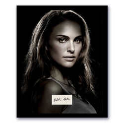 Image of Natalie Portman Signed Cut 11x14 Custom Framed Thor Love & Thunder Autograph ACOA 2