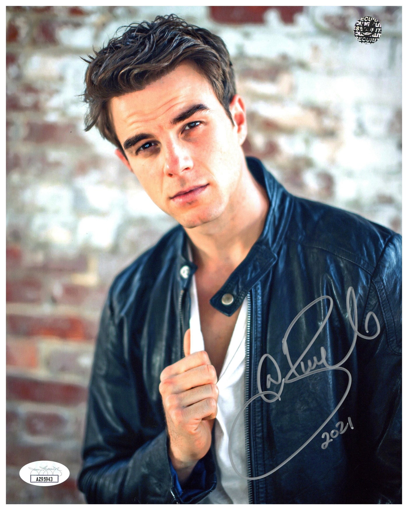 Nathaniel Buzolic Signed 8x10 Photo The Vampire Diaries Autographed JSA COA