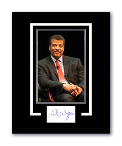 Image of Neil deGrasse Tyson Signed 11x14 Framed Photo Space Autographed AutographCOA