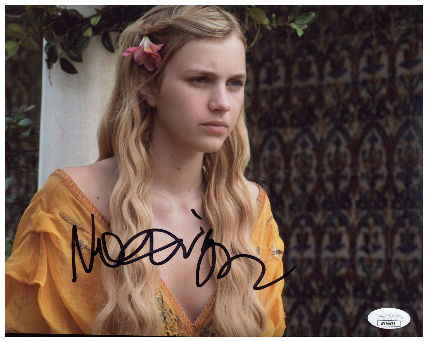 Nell Tiger Free Signed 8x10 Photo Game of Thrones Autographed JSA COA