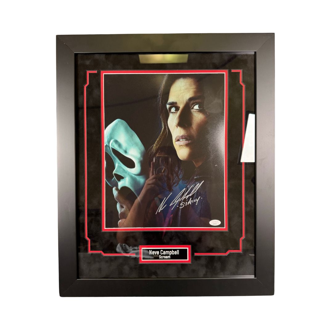 Neve Campbell Signed 11x14 Photo Framed Scream Ghostface Autographed JSA