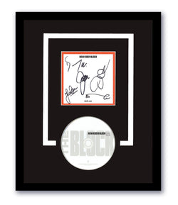 Image of New Kids on the Block Signed Revisted CD 11x14 Custom Frame Autographed ACOA