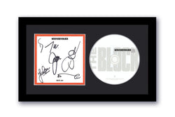 Image of New Kids on the Block Signed Revisted CD 7X12 Custom Frame Autographed ACOA 2