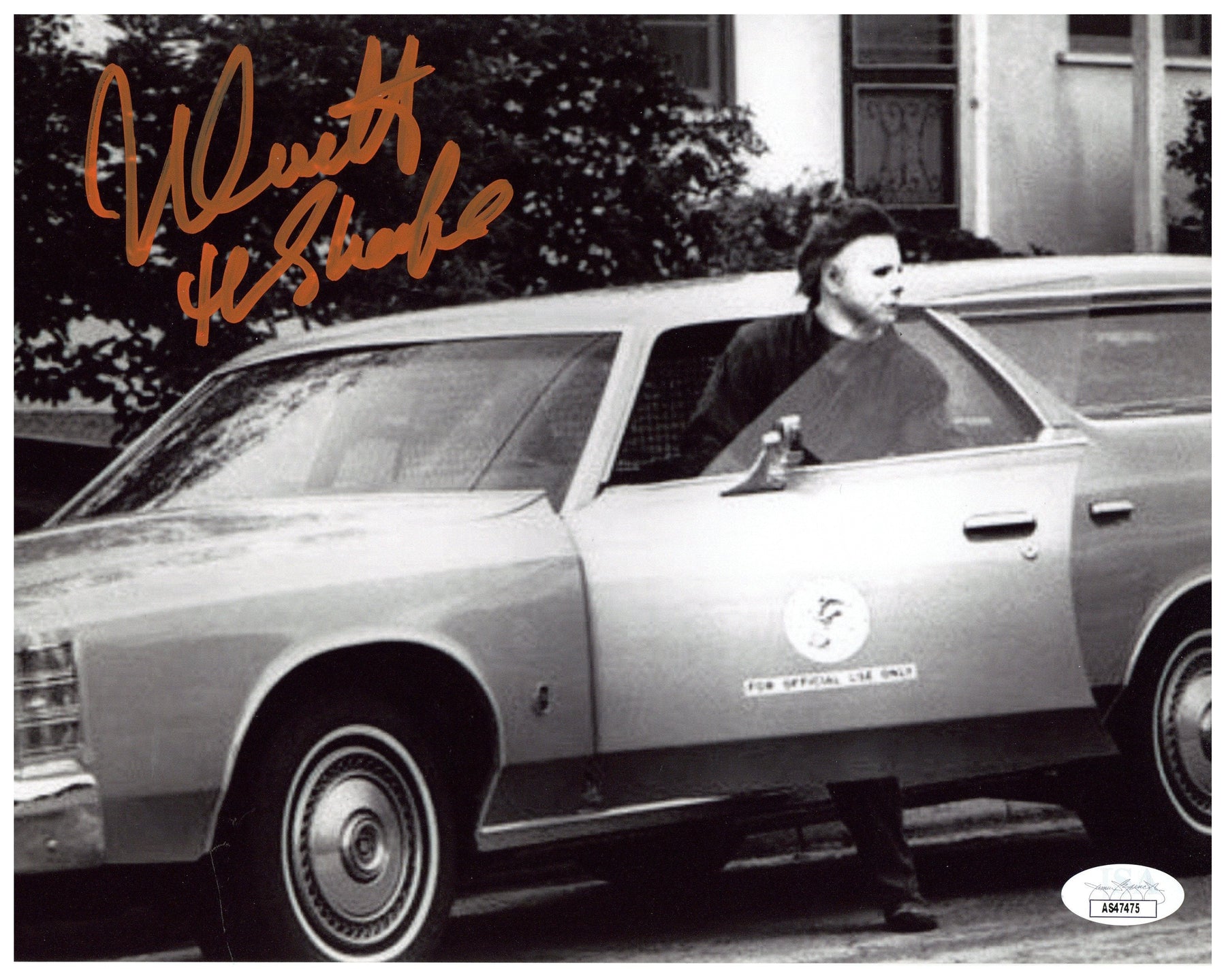 Nick Castle Signed 8x10 Photo Halloween The Shape Michael Myers Autogr ...