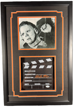 Image of Nick Castle Signed Clapboard Custom Framed Halloween Michael Myers ACOA COA
