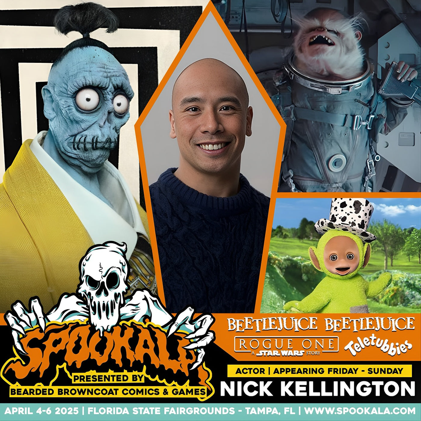 Nick Kellington Official Autograph Mail-In Service - Spookala 2025