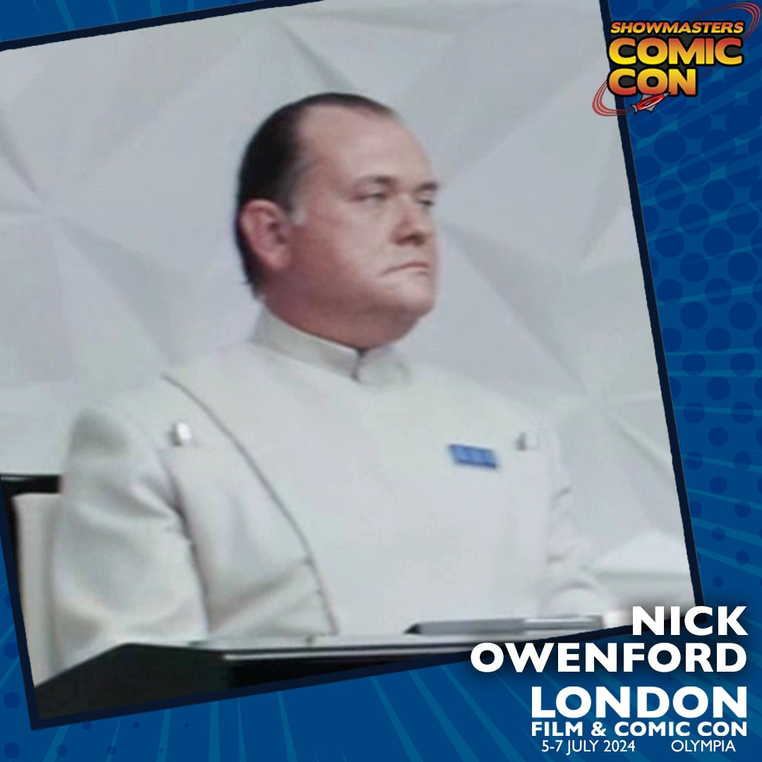 Nick Owenford Official Autograph Mail-In Service - London Film & Comic Con 2024