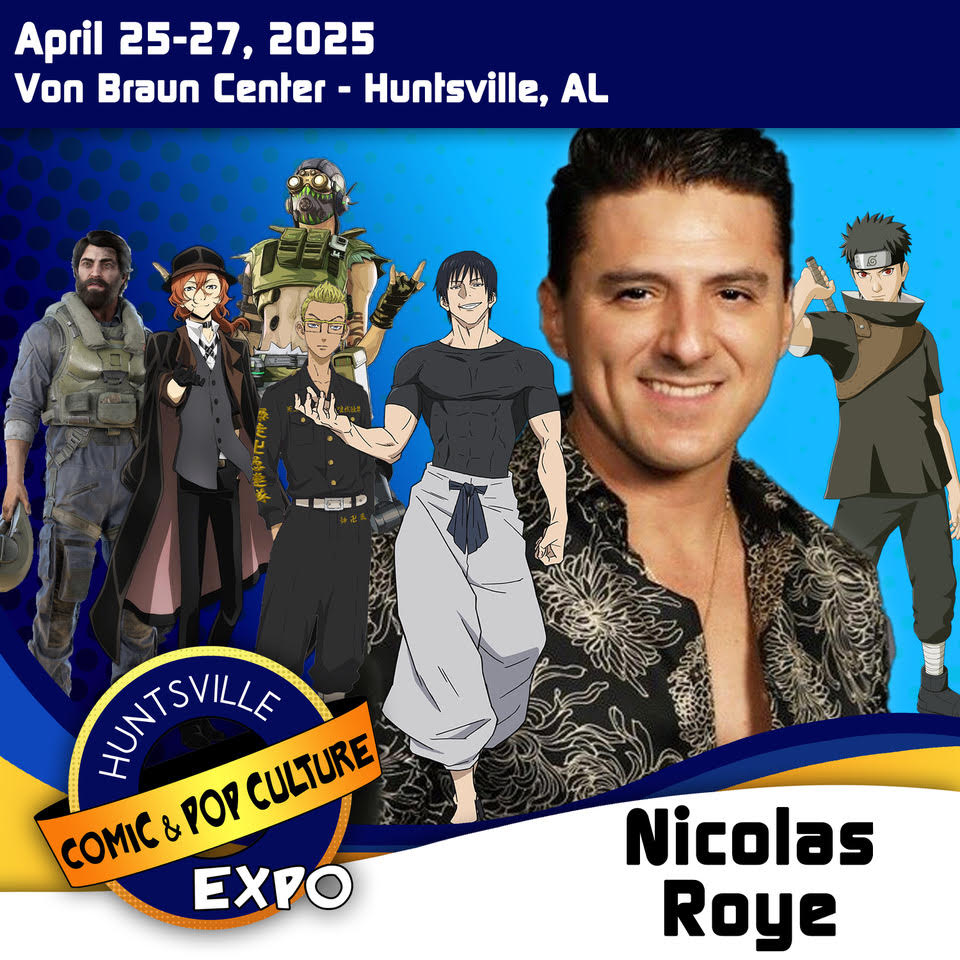 Nicolas Roye Official Autograph Mail-In Service - Huntsville Expo 2025