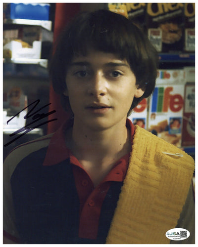 Noah Schnapp Signed 8x10 Photo Stranger Things Will Autographed JSA COA 2