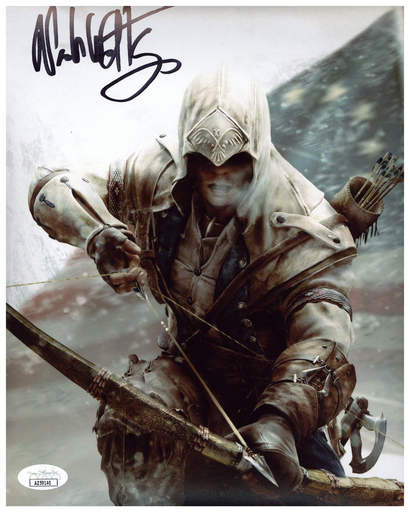 Noah Watts Signed 8x10 Photo Assassin's Creed Autographed JSA COA